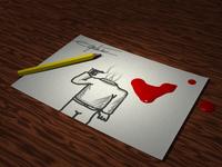 Художник делает фрикадельки из своего жира