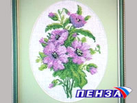 Выставка картин и работ мастеров бисероплетения открыта в Пензе