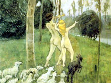 В Третьяковской галерее открывается выставка картин «Русский символизм. Голубая Роза»